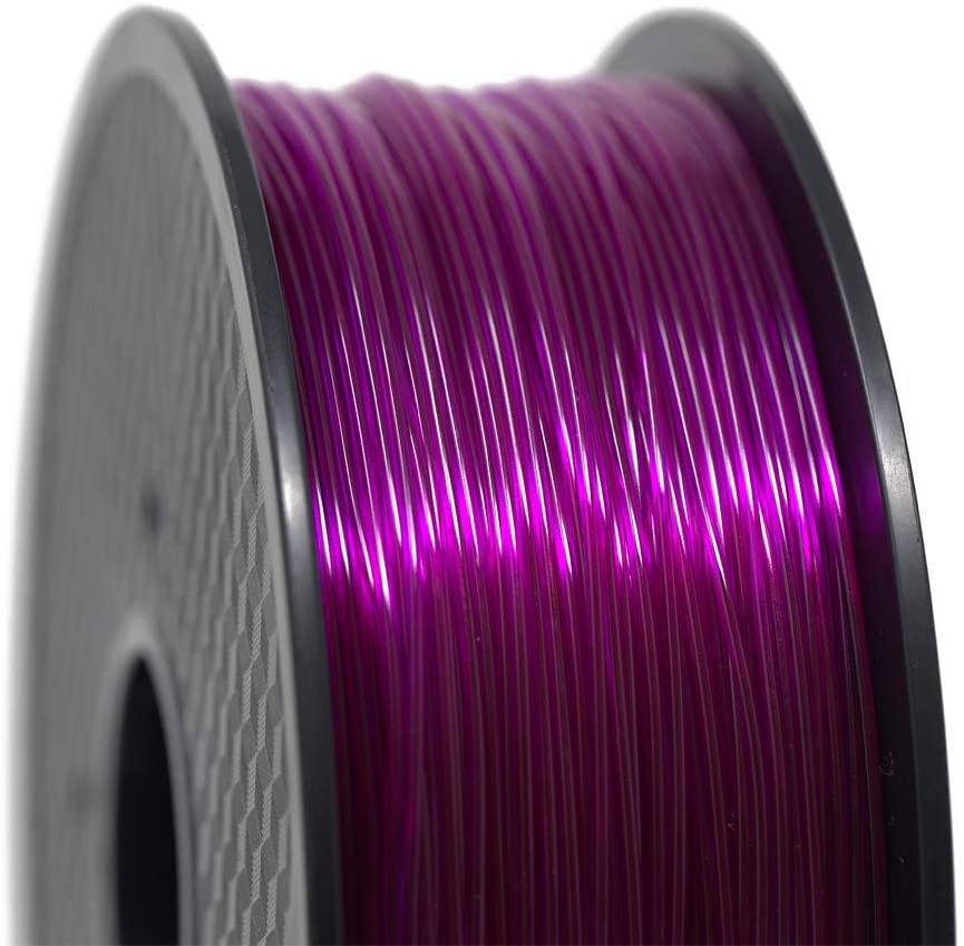 Fused Materials Transparent Purple PETG 3D Printer Filament – 1kg